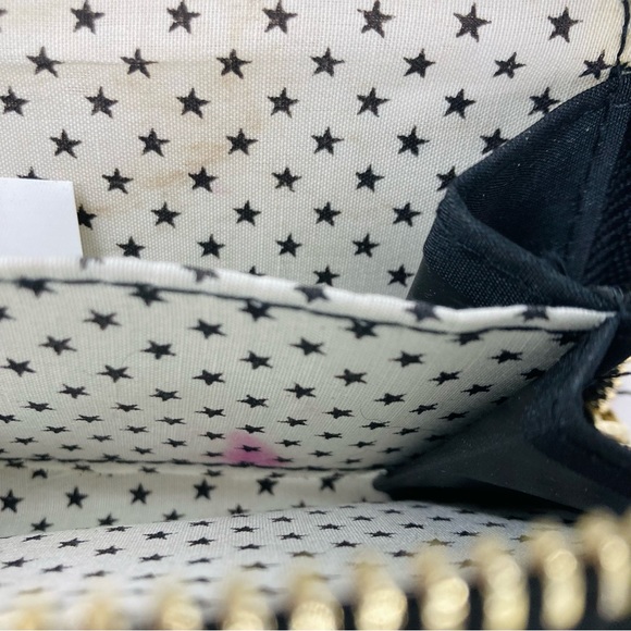 Black Wallet with Heart Shaped Hardware - Picture 8 of 10